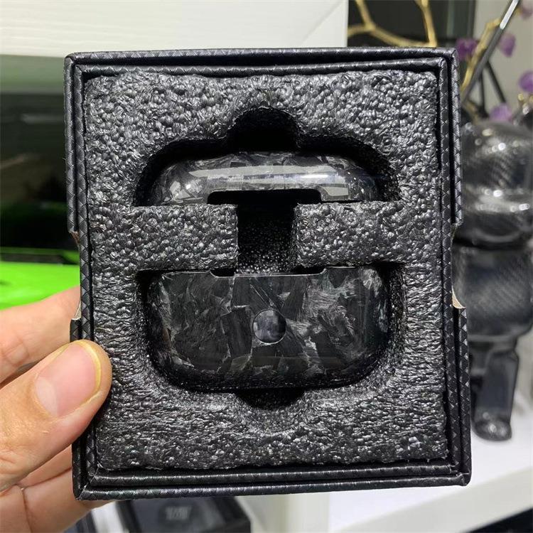 Carbon Forging Bright Airpods Case