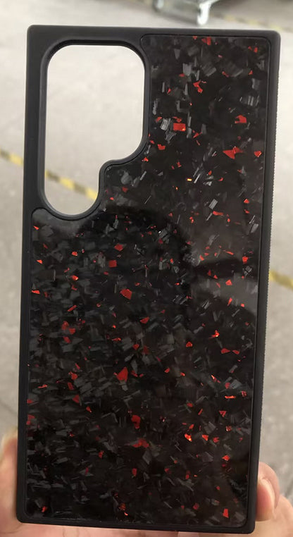 Carbon Fiber  Patch Phone Case